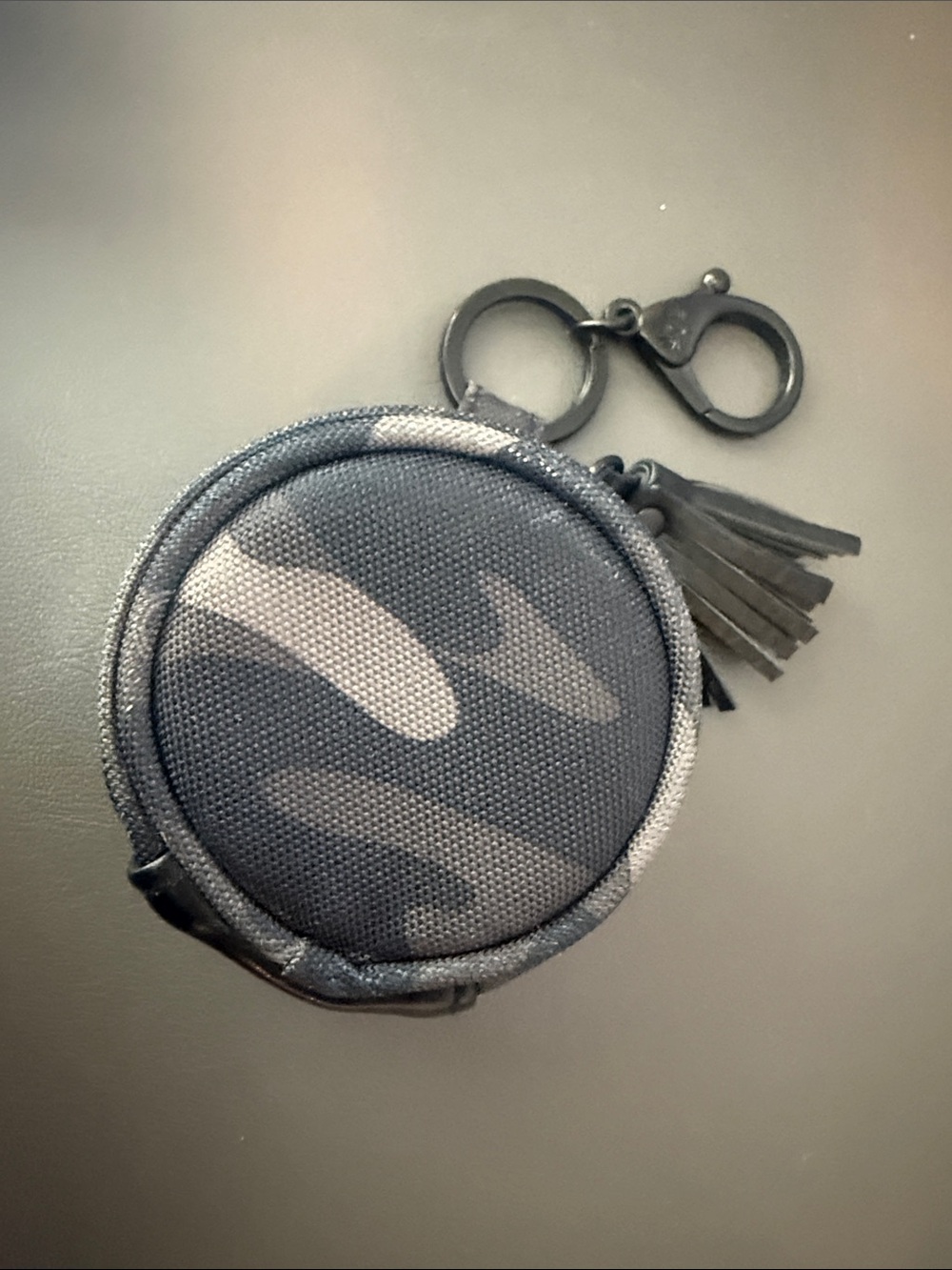 Itzy Ritzy x Chelsea + Cole Black Camo pacifier charm pod
